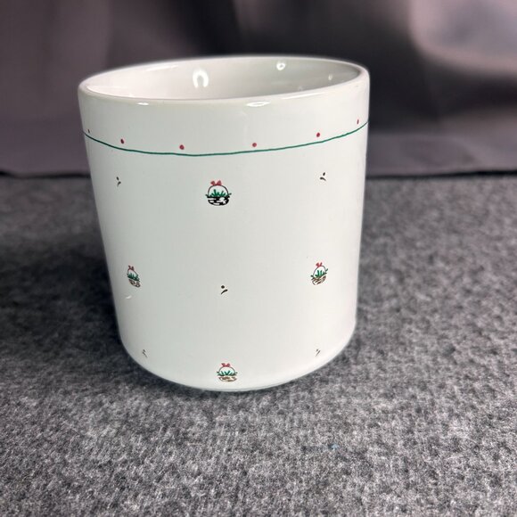 Vintage Michel & Company Made‎ in Japan Mug Easter Basket Gold Foil - Picture 6 of 9